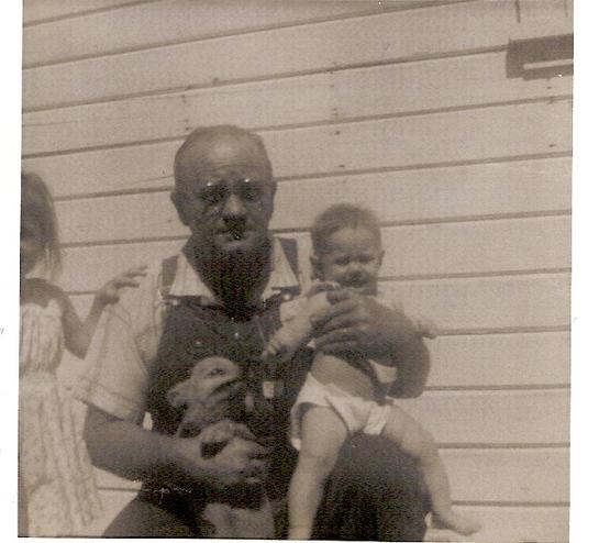Grandpa Buck, Sonya and Little Carrie